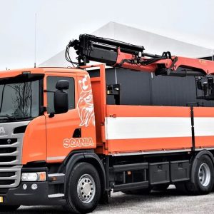 Scania G 400 6X2/ HDS PALFINGER PK21001L Performance, 4000 MTH